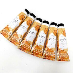 Lot of 6 Bath & Body Works GINGHAM GLOW Shea Butter Hand Cream Travel Size NEW
